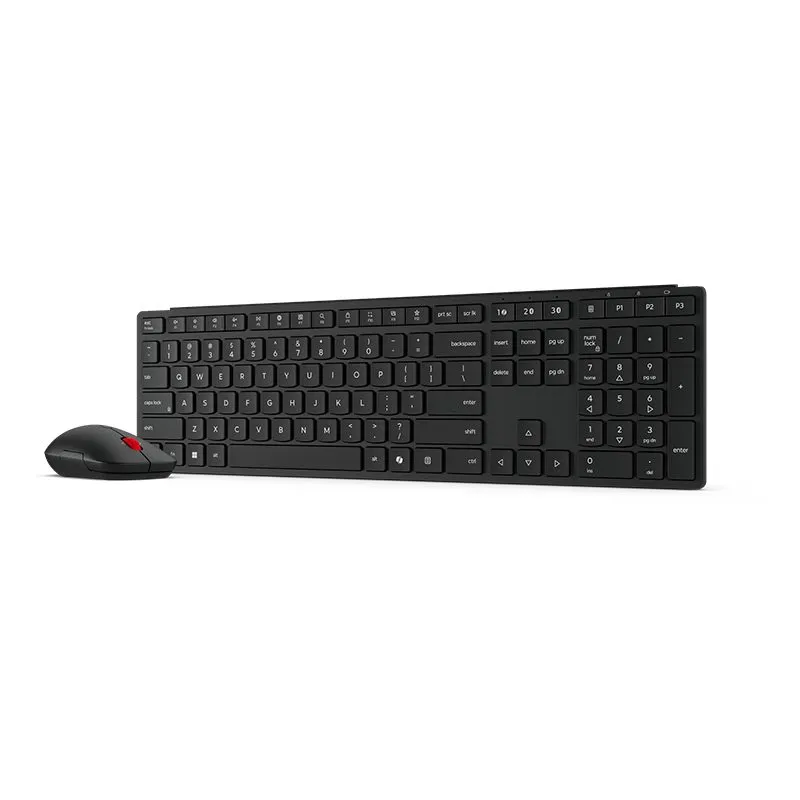 Combo Teclado y Mouse Lenovo Pro Combo 6000 Inalámbrico Español