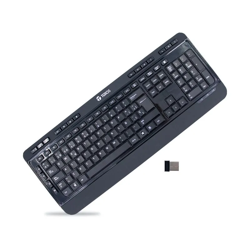 Teclado Teros TE-4074CS Inalámbrico Español