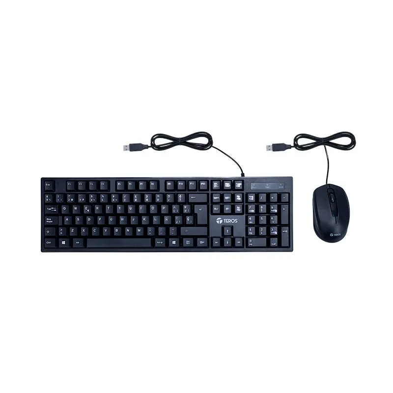 Combo Teclado y Mouse Teros TE-5015S USB Español — foto 2