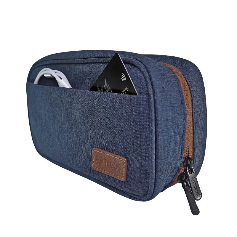Estuche Portacables Teros TE-ACS9017DB Azul Oscuro — foto 5