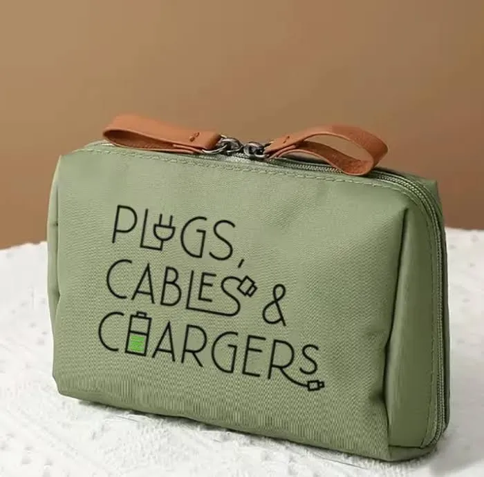 Bolsa Portacables Verde