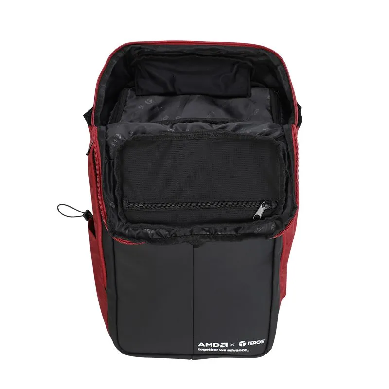 Mochila Teros Alltracker TE-ATK9060 Rojo y Negro para Laptop de hasta 15.6" — foto 7