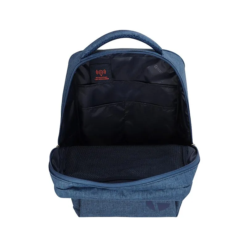 Mochila Teros City III Navy TE-9048NV Azul para Laptop de hasta 15.6" con Puerto USB — foto 5