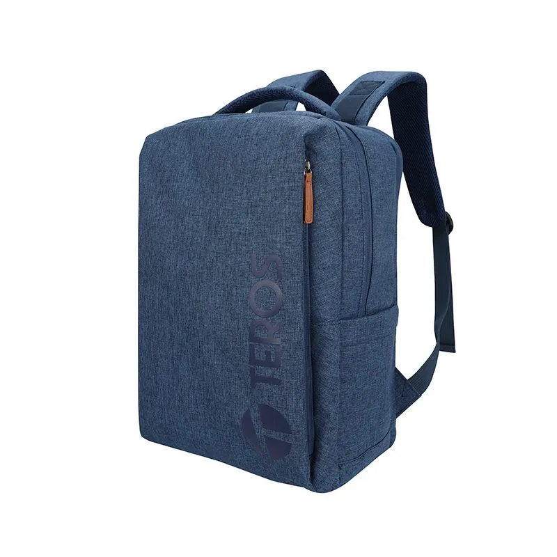 Mochila Teros City III Navy TE-9048NV Azul para Laptop de hasta 15.6" con Puerto USB