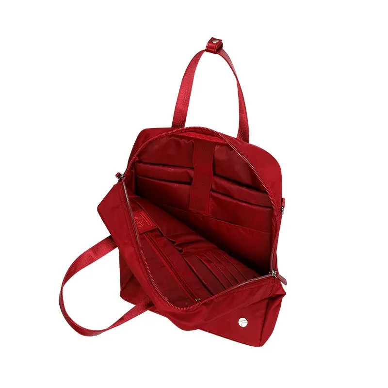 Mochila Teros Roseann II TE-9049RD Rojo para Laptop de hasta 14.1" con Puerto USB — foto 6