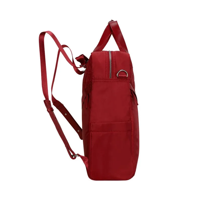 Mochila Teros Roseann II TE-9049RD Rojo para Laptop de hasta 14.1" con Puerto USB — foto 4