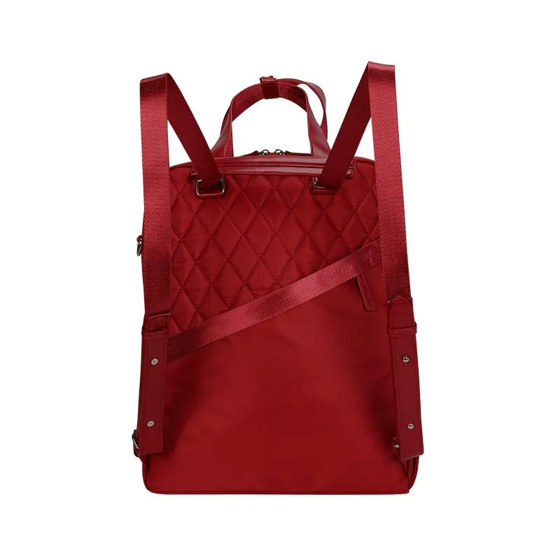 Mochila Teros Roseann II TE-9049RD Rojo para Laptop de hasta 14.1" con Puerto USB — foto 5