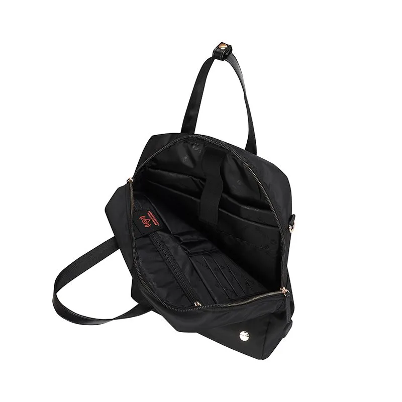 Mochila Teros Roseann II TE-9050BK Negro para Laptop de hasta 14.1" con Puerto USB — foto 5