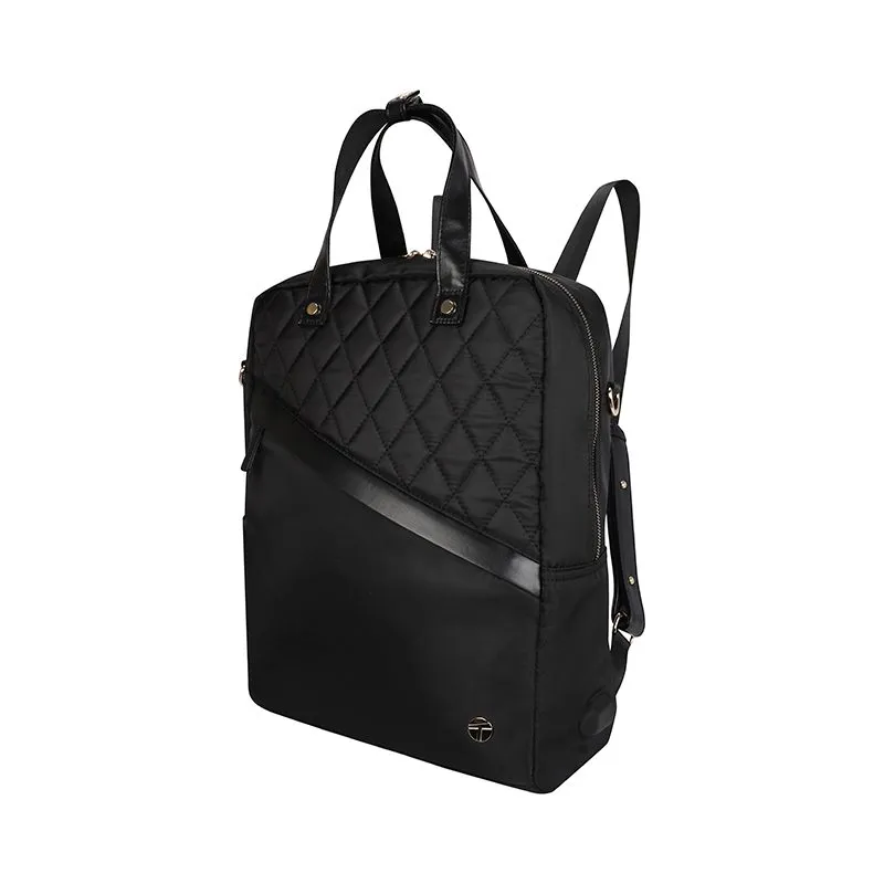 Mochila Teros Roseann II TE-9050BK Negro para Laptop de hasta 14.1" con Puerto USB