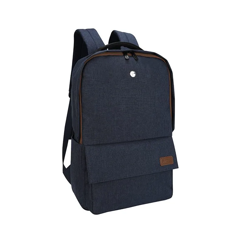 Mochila Teros City II TE-9028-2BL Azul para Laptop de hasta 15.6" con Bolsillo Oculto