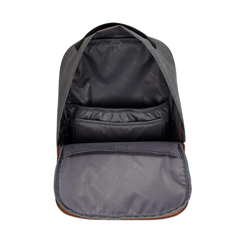 Mochila Teros City II TE-9028-2GR Gris para Laptop de hasta 15.6" con Bolsillo Oculto — foto 6