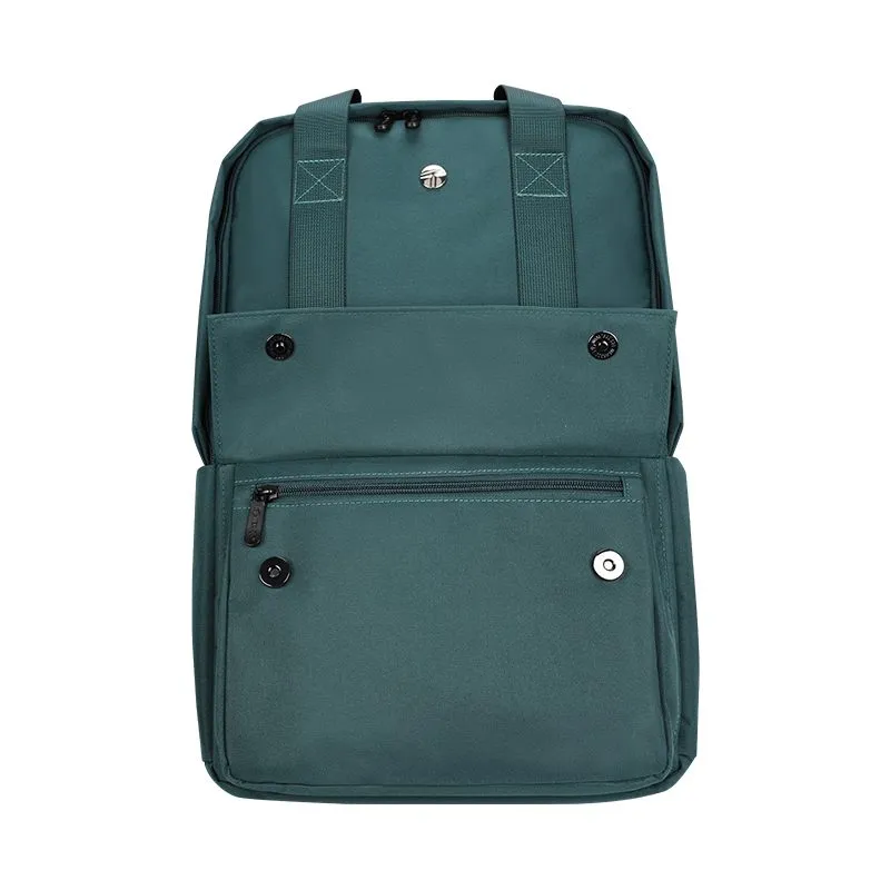 Mochila Teros City II TE-9032GR Verde para Laptop de hasta 15.6" con Bolsillo Oculto — foto 6