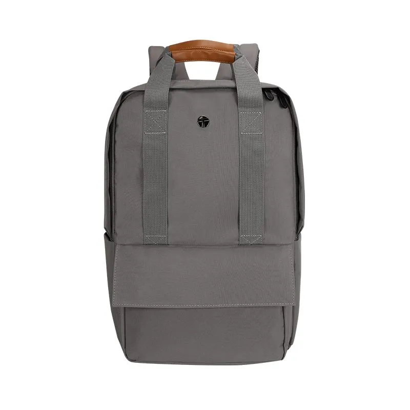 Mochila Teros City II TE-9033AG Gris para Laptop de hasta 15.6" con Bolsillo Oculto