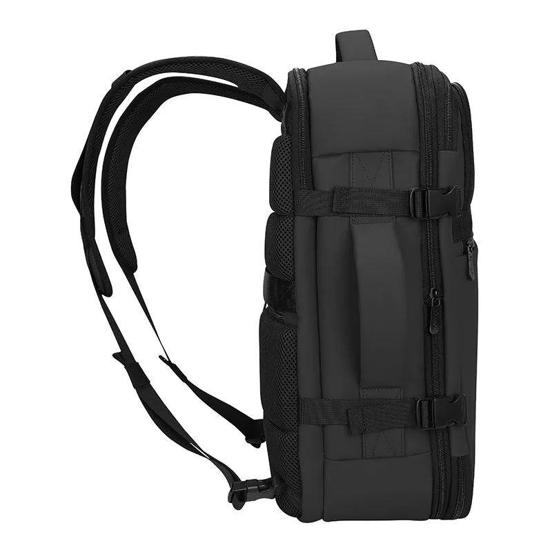 Mochila de Viaje Teros TE-9037BK Negro para Laptop de hasta 15.6" Expandible — foto 4
