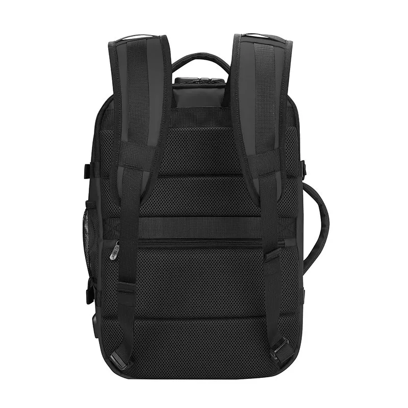 Mochila de Viaje Teros TE-9037BK Negro para Laptop de hasta 15.6" Expandible — foto 2