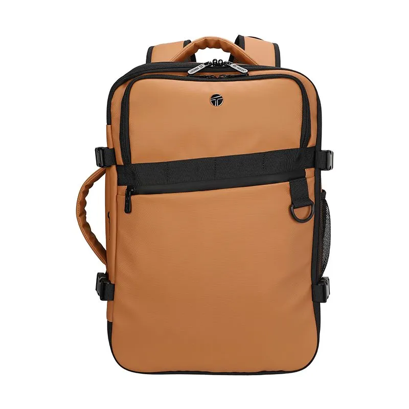 Mochila de Viaje Teros TE-9038BW Marrón para Laptop de hasta 15.6" Expandible