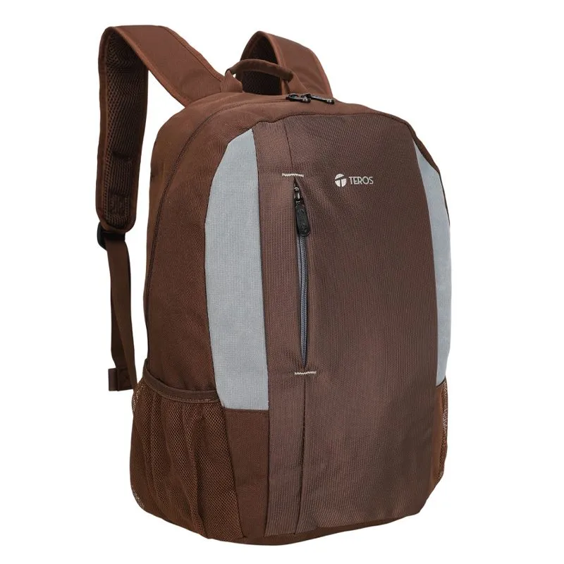 Mochila Teros TE-9040BR Marrón para Laptop de hasta 15.6" — foto 2