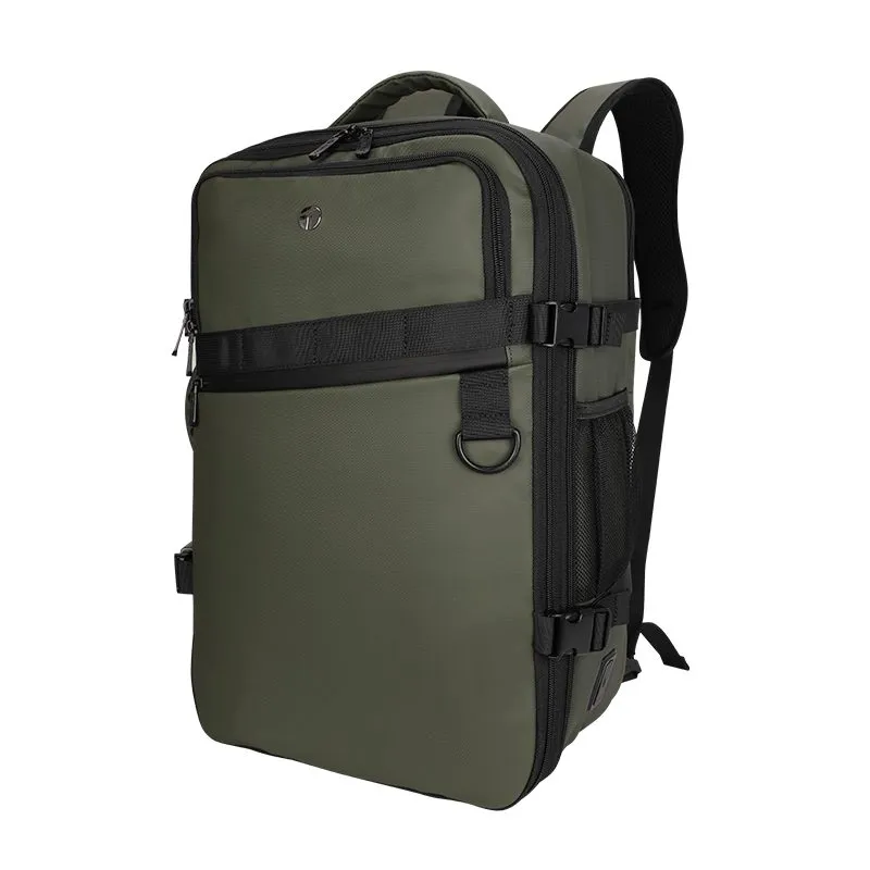 Mochila de Viaje Teros TE-9040DG Verde Oscuro para Laptop de hasta 15.6" Expandible — foto 3