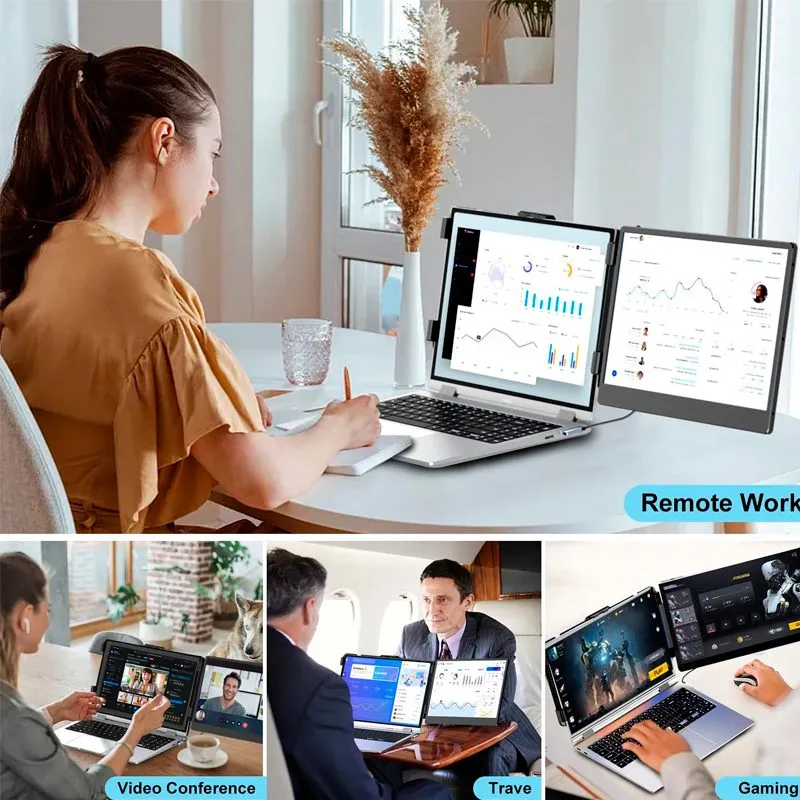 Monitor Portátil Kefeya S1 14" FHD IPS Extensor para Laptop — foto 5