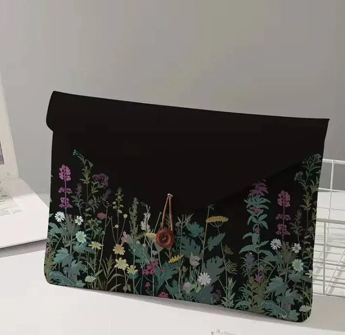 Funda Tipo Sobre 36 x 25 cm con Estampado Floral — foto 3
