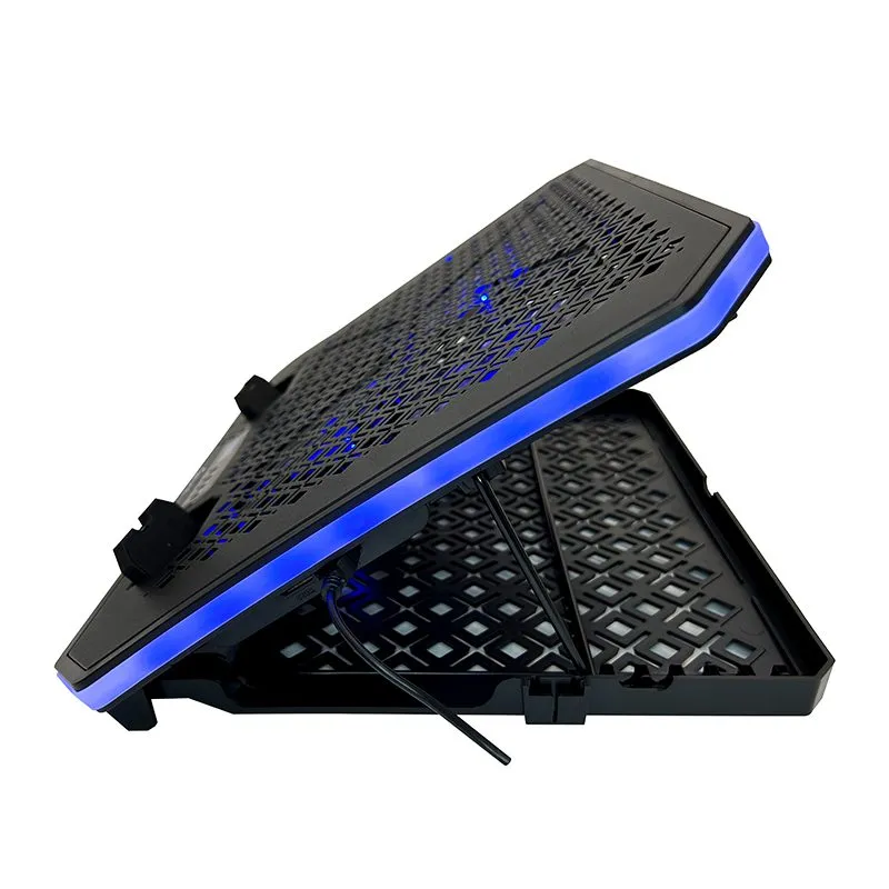 Base Enfriadora para Laptop Teros TE-7130N 10" a 19" con Pantalla LCD — foto 10