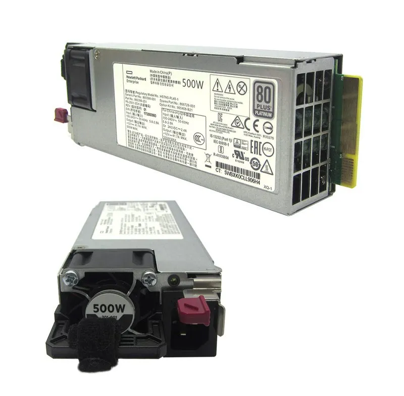 Fuente de Poder HPE 500W Flex Slot Platinum Hot-Plug 865408-B21