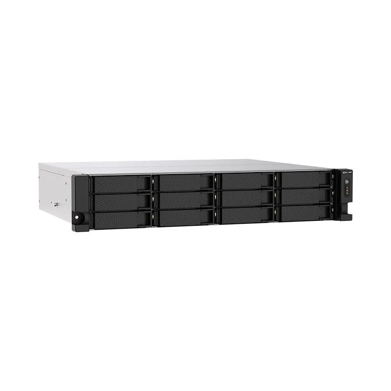 NAS QNAP TS-1273AU-RP-8G 12 Bahías Rack 2U AMD Ryzen V1500B 8GB 2.5GbE TS-1273AU-RP-8G-US — foto 4