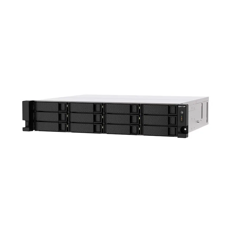 NAS QNAP TS-1273AU-RP-8G 12 Bahías Rack 2U AMD Ryzen V1500B 8GB 2.5GbE TS-1273AU-RP-8G-US — foto 5