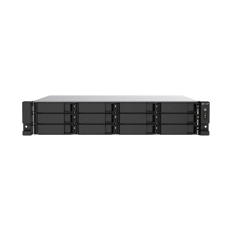 NAS QNAP TS-1273AU-RP-8G 12 Bahías Rack 2U AMD Ryzen V1500B 8GB 2.5GbE TS-1273AU-RP-8G-US