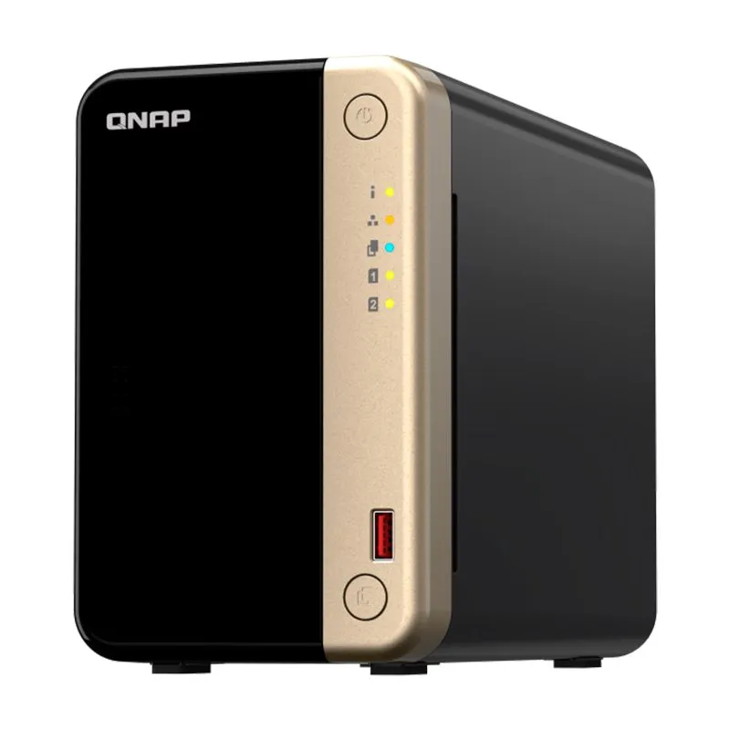 NAS QNAP TS-264-8G 2 Bahías Intel Celeron N5095 8GB 2.5GbE sin Discos