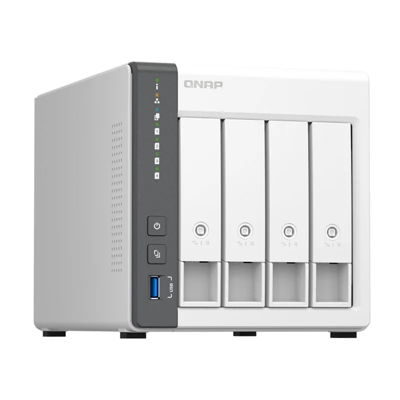 NAS QNAP TS-433-4G 4 Bahías ARM Cortex-A55 4GB 2.5GbE — foto 2