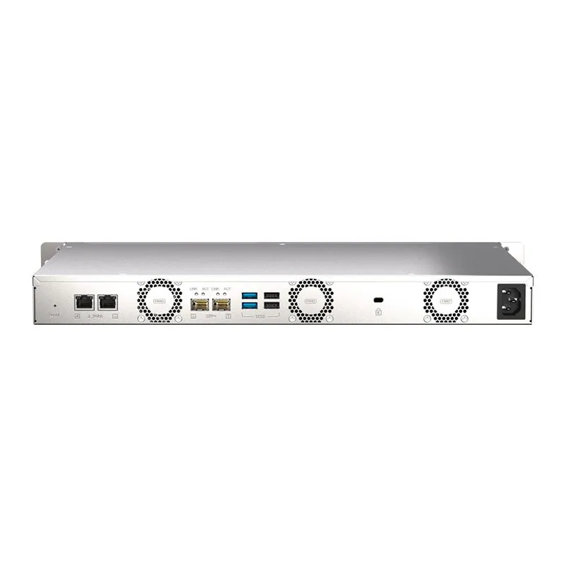 NAS QNAP TS-435XeU-4G 4 Bahías Rack 1U Marvell OCTEON TX2 4GB 10GbE SFP+ — foto 4