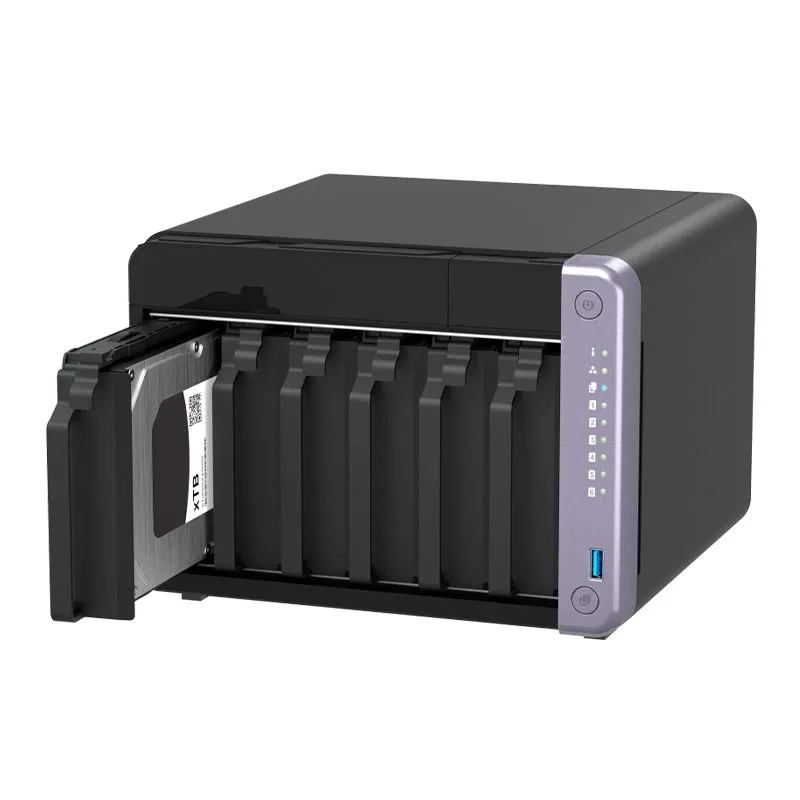 NAS QNAP TS-632X-4G 6 Bahías ARM Alpine AL524 4GB 10GbE SFP+ — foto 3