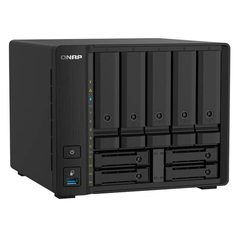 NAS QNAP TS-932PX-4G 9 Bahías (5x3.5" + 4x2.5") ARM Cortex-A57 4GB 10GbE SFP+ — foto 2