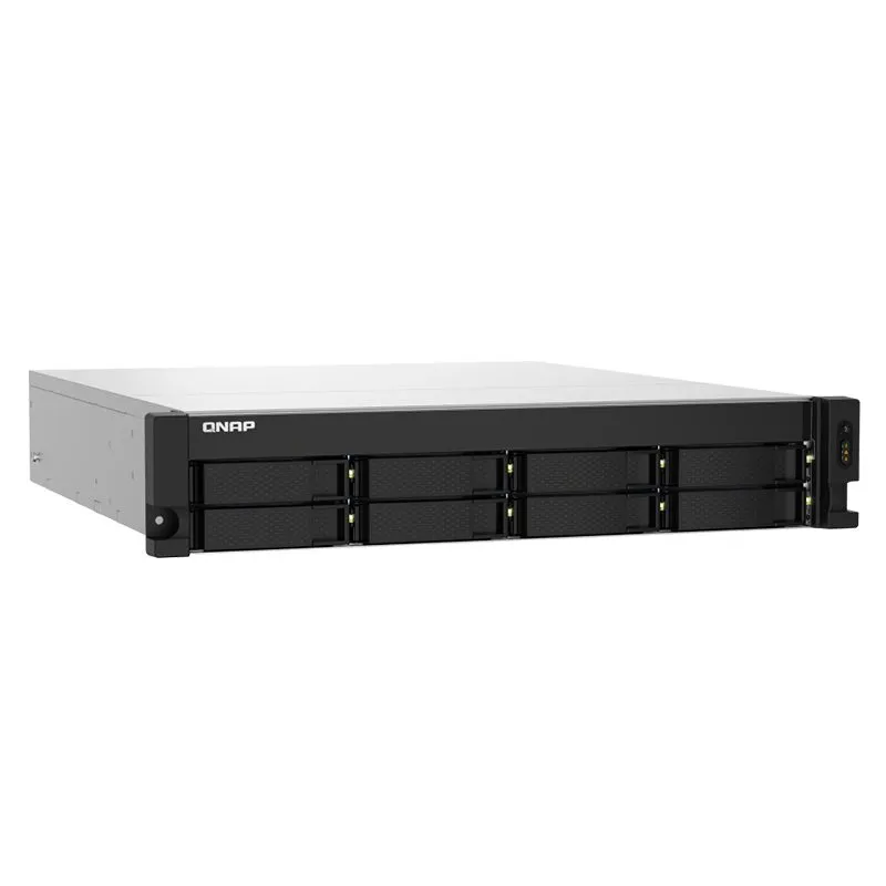NAS QNAP TS-832PXU-RP-4G 8 Bahías Rack 2U ARM Cortex-A57 4GB 10GbE TS-832PXU-RP-4G-US — foto 3