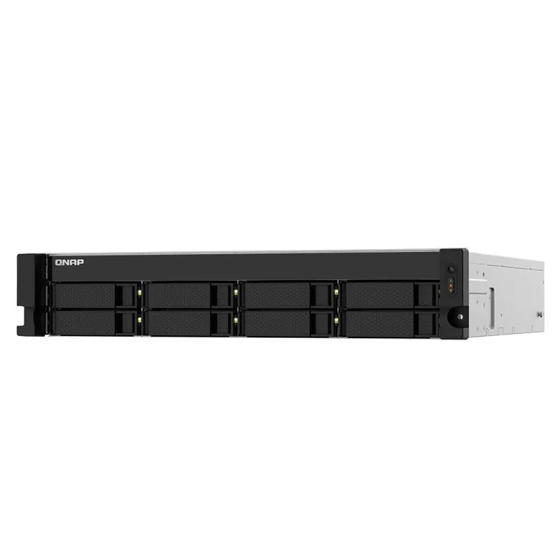 NAS QNAP TS-832PXU-RP-4G 8 Bahías Rack 2U ARM Cortex-A57 4GB 10GbE TS-832PXU-RP-4G-US — foto 2