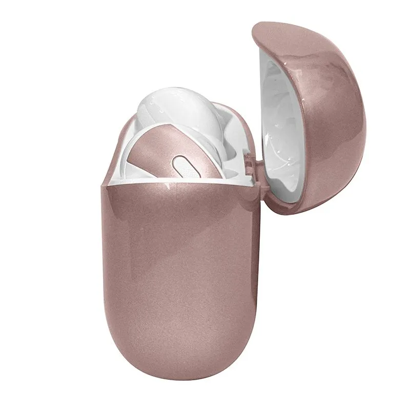 Audífonos Teros TE-8074GR TWS Bluetooth 5.3 IPX5 Rosa/Dorado — foto 2