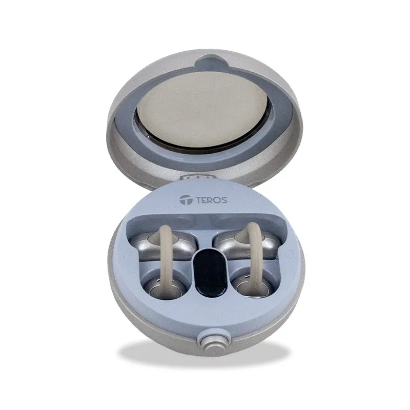 Audífonos Teros TE-80712NE Ear-Clip Bluetooth 5.4 Titanio — foto 2