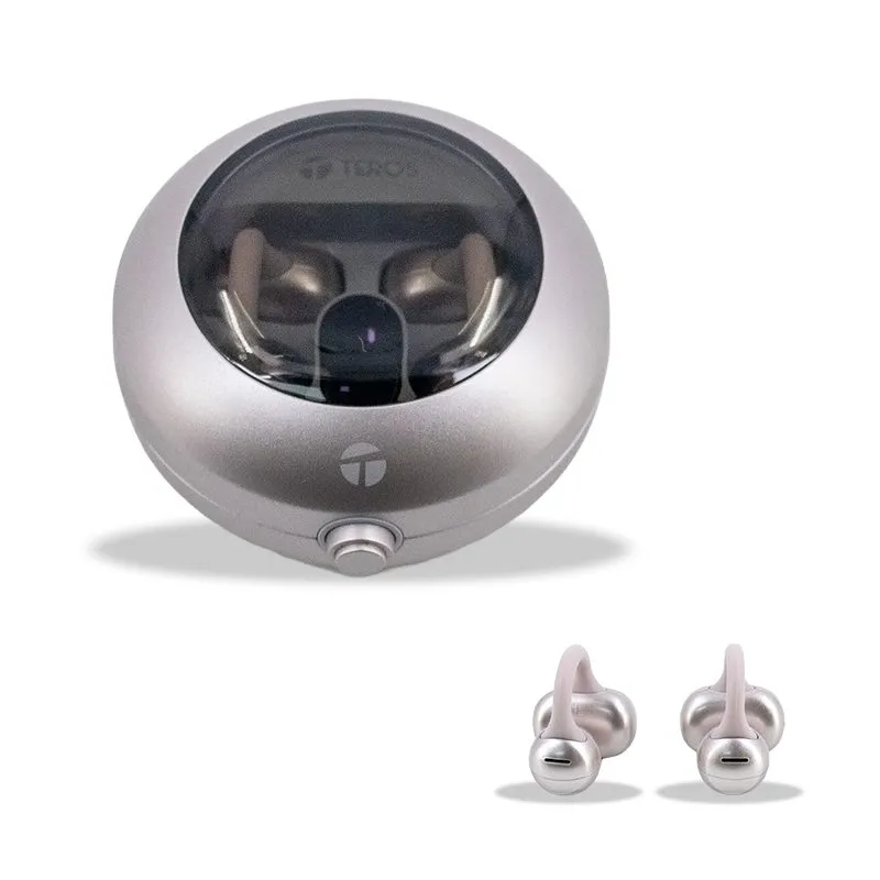 Audífonos Teros TE-80712RS Ear-Clip Bluetooth 5.4 Rosa Titanio