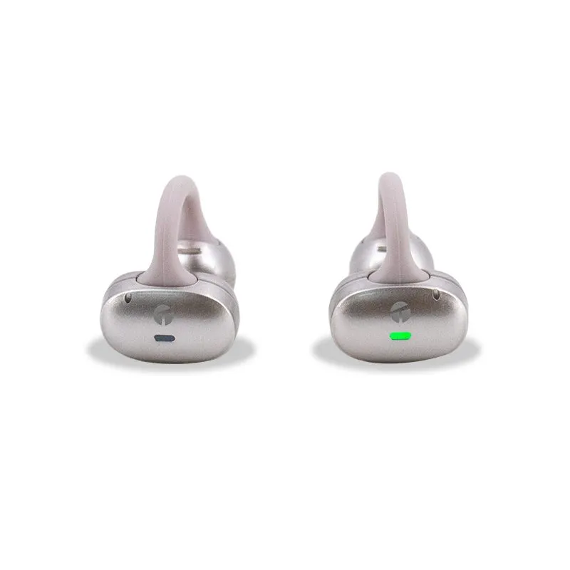 Audífonos Teros TE-80712RS Ear-Clip Bluetooth 5.4 Rosa Titanio — foto 4