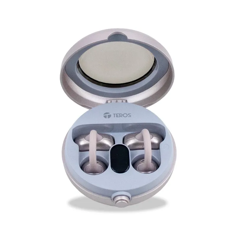 Audífonos Teros TE-80712RS Ear-Clip Bluetooth 5.4 Rosa Titanio — foto 2