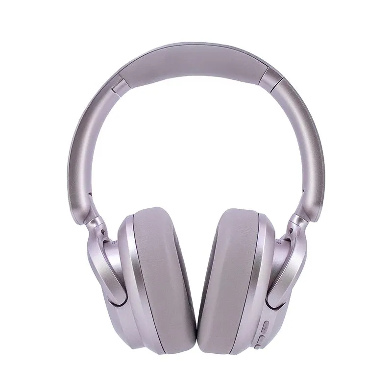 Audífonos Teros TE-8038RS Over-Ear Bluetooth 5.4 ANC Rosa Titanio