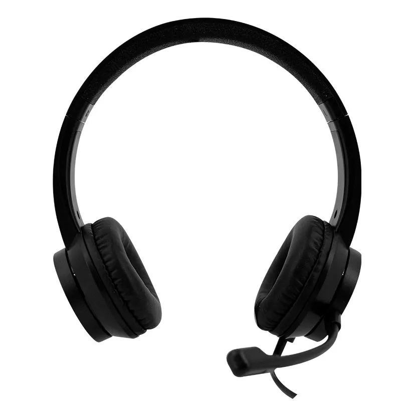 Audífonos Teros TE-8037N USB On-Ear con Micrófono Negro — foto 3