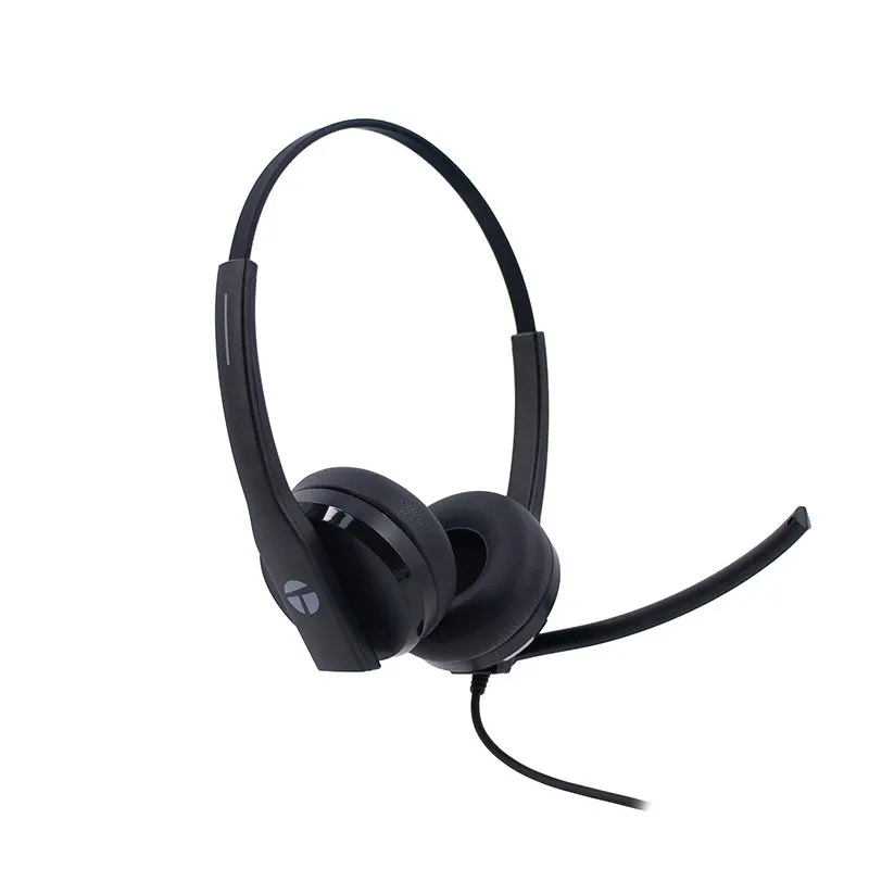 Audífonos Teros TE-8039C USB On-Ear con Micrófono ENC y LED Negro — foto 3