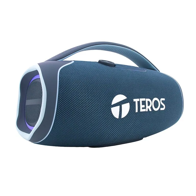Parlante Teros TE-6045B Bluetooth 60 W IPX5 Radio FM Azul — foto 2