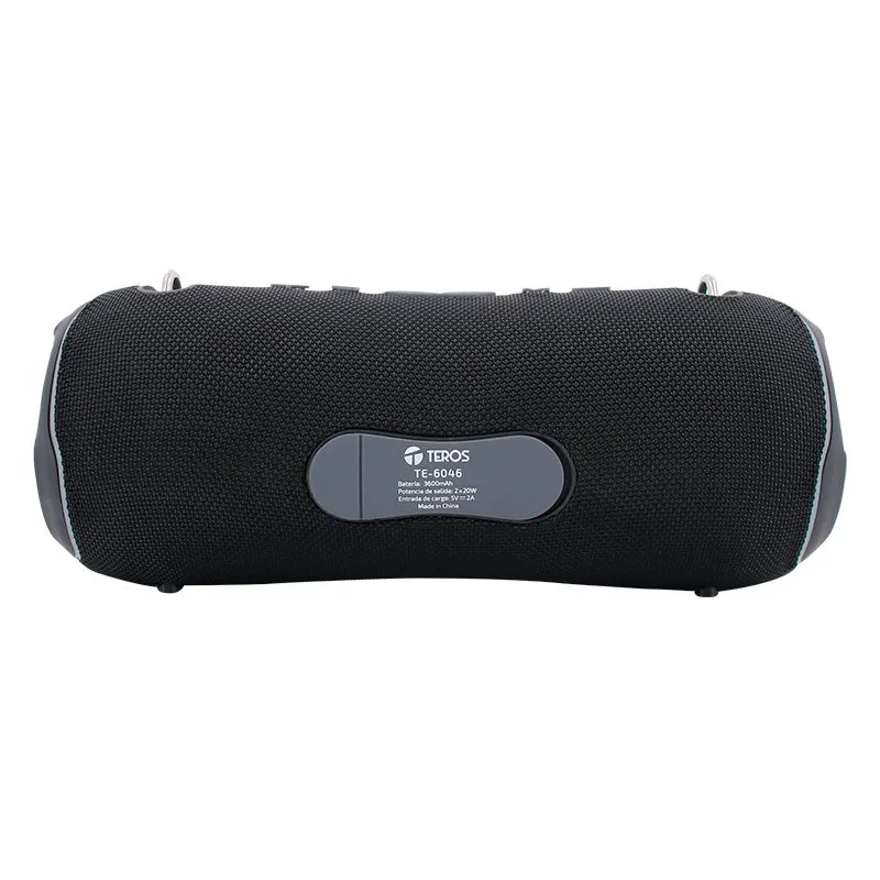 Parlante Teros Ultra TE-6046N Bluetooth 40 W Radio FM Negro — foto 4