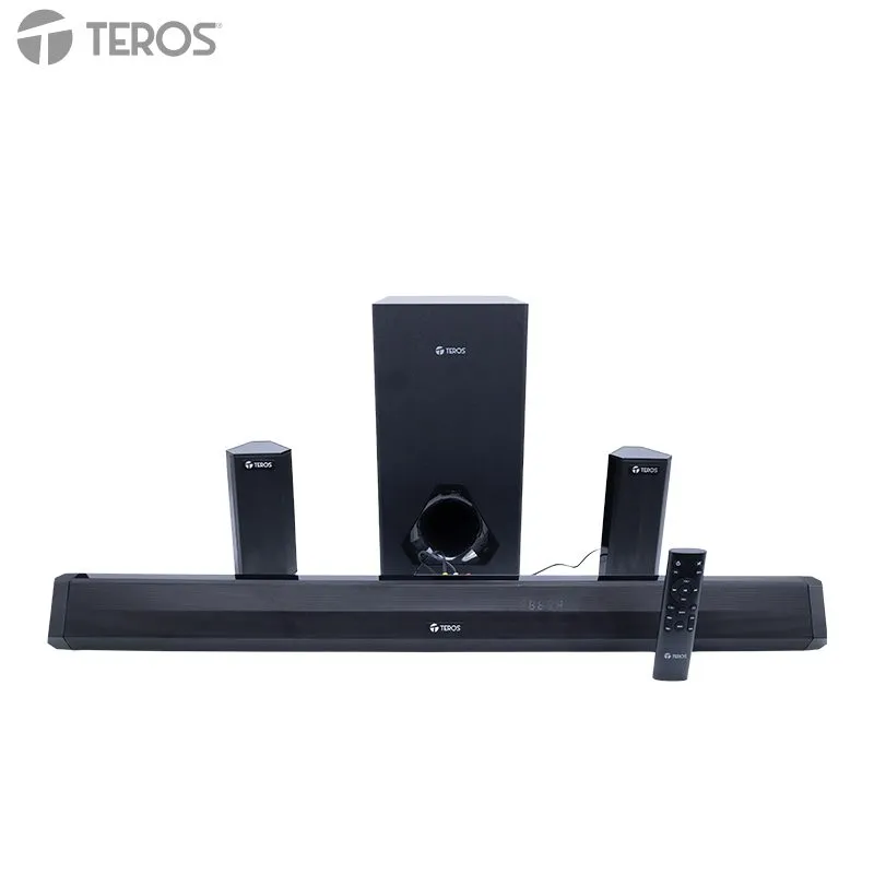 Sistema de Sonido 5.1 Teros Legacy TE-LEG6053BLK Bluetooth 5.3 200 W HDMI ARC