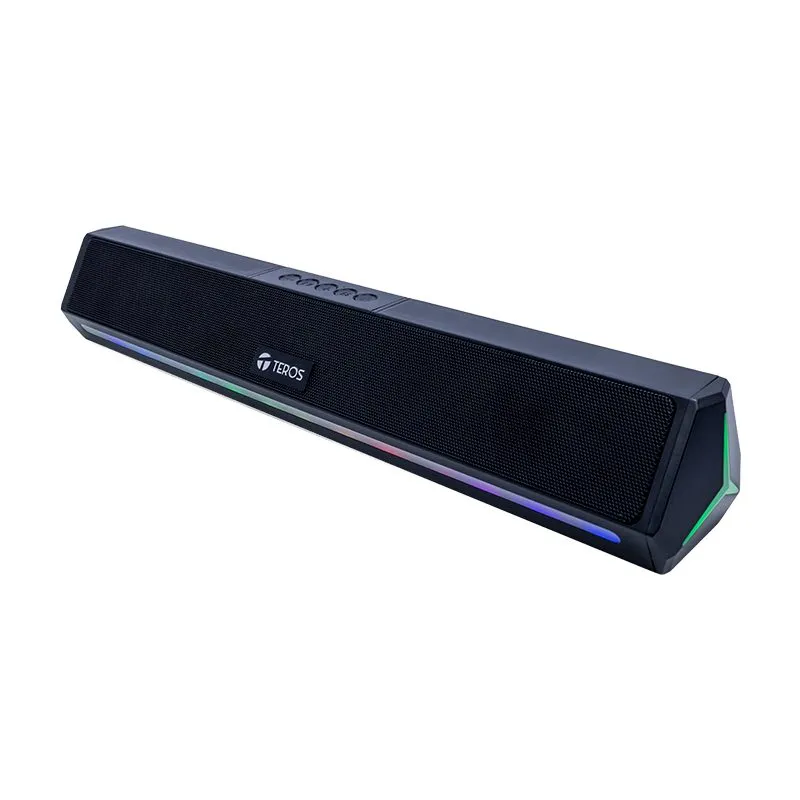 Barra de Sonido Teros Vibe TE-VIB6054BLK Bluetooth 6.0 20 W RGB — foto 7