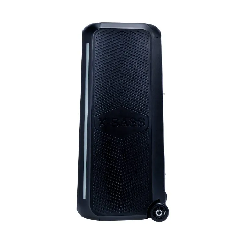 Parlante Torre Teros Vibe TE-VIB6055BLK Bluetooth 5.3 100 W con 2 Micrófonos — foto 8