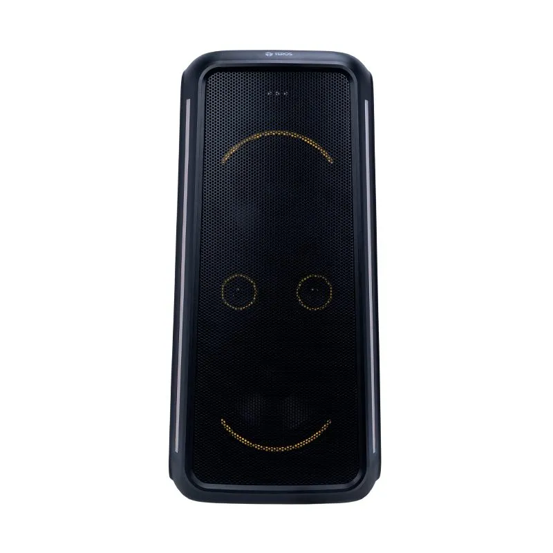 Parlante Torre Teros Vibe TE-VIB6055BLK Bluetooth 5.3 100 W con 2 Micrófonos — foto 3